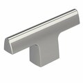 Amerock Riva 2-1/2 in 64 mm Length Polished Chrome Cabinet Knob BP5536126